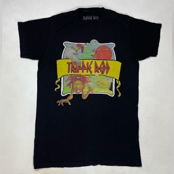 Trippie Redd Graphic T-shirt Women Small Black Short Sleeve - Picture 1 of 6